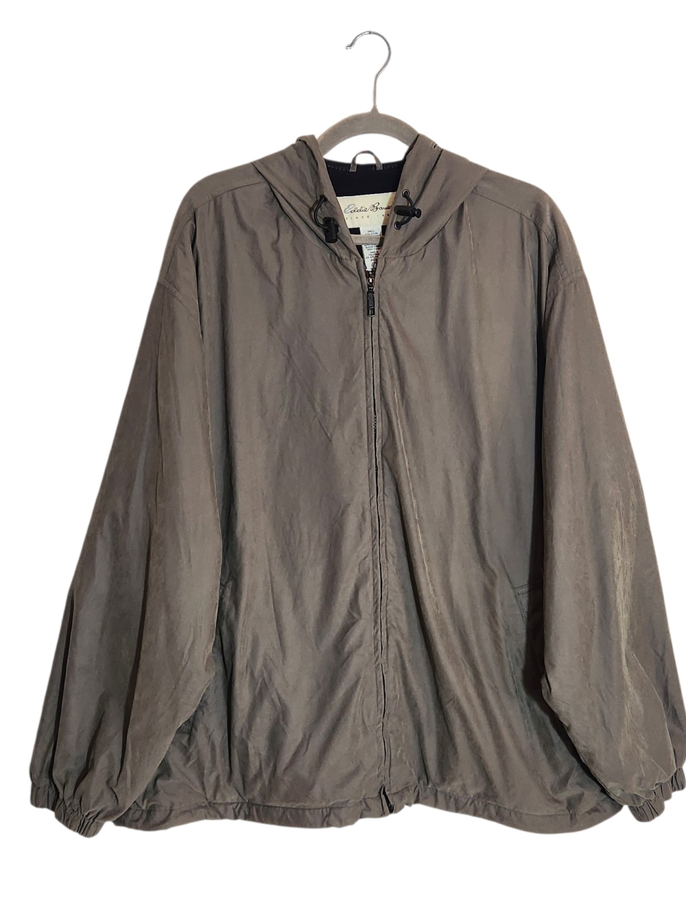 Eddie Bauer Fleece Lined Hooded Jacket Size XL